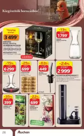 Auchan akciós újság Oldal 26: BOHEMIA ROYAL CRYSTAL €3.499,00