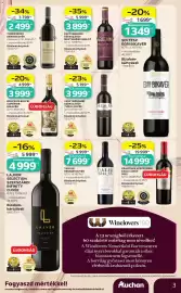 Auchan akciós újság Oldal 3: Soltész Egri Bikavér €1.699,00, Thummerer Egri Bikavér €2.499,00