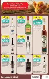Auchan akciós újság Oldal 35: Rézangyal Pálinka €6.499,00, VILMOS PÁLINKA €5.499,00