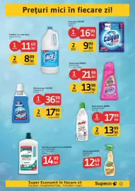 Catalog Supeco Pagină 3: Calgon anticalcar €9,99, Vanish soluție pete €13,99