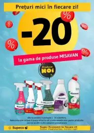Catalog Supeco Pagină 6: gp % Preţuri mici în fiecare zi! % -20 la gama de produse MISAVAN Produse Noi 66 Forb urme Misavan