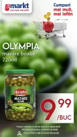 Catalog Remarkt săptămâna 40 Pagină 2: Olympia mazăre boabe €9,99