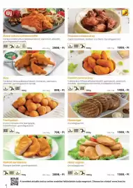 Family Frost akciós újság Oldal 8: Natúr vagdalt €1.599,00, Hamburger €1.499,00