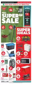 Canadian Tire flyer week 40 Page 1: Dyson V10 Konical Cordless Stick Vacuum €549,99