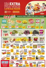 Encarte Mercado Extra Página 1: Pateko - arroz longo tipo 1-5 kg €17,99, Exelusive €11,99