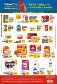 Encarte Mercado Extra Página 2: Glade - odorizador lebranças de infancia €12,99, Seara - presunto cozido magro fatiado €3,29