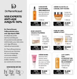 Catalogue Stanhome page 32: Dr.Pierre Ricaud Fond de teint crème liftant €28,80