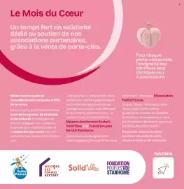 Catalogue Stanhome page 4: Association Le Mois du Coeur Un temps fort de solidarité dédié au soutien de nos associations