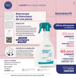 Catalogue Stanhome page 9: STANHOME GROUT CLEANER €39,90