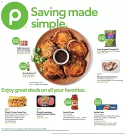 Publix weekly ad week 40 Page 1: Diluigi Smashables Diner Style Beef Patties €9,99