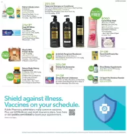Publix weekly ad week 40 Page 15: Crest 3D White Toothpaste €8,00, Palmer's Body Lotion or Body Oil