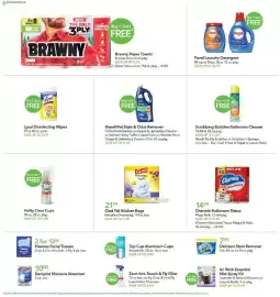 Publix weekly ad week 40 Page 16: Scrubbing Bubbles Bathroom Cleaner, Brawny paper towels €11,79