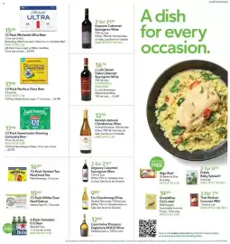 Publix weekly ad week 40 Page 3: Michelob Ultra Beer €15,49, Kendall-Jackson Chardonnay Wine €12,99