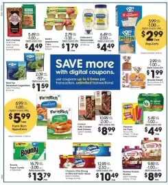 Kroger weekly ad week 40 Page 13: Hellmann's Mayonnaise €4,49, Dot's Pretzels €4,49
