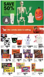 Kroger weekly ad week 40 Page 14: Kroger candy corn or pumpkins €2,49, Hershey's Candy €1,67