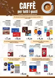 Volantino In Coop Pagina 13: LAVAZZA CAFFÈ CREMA&GUSTO CLASSICO €8,39, COOP COMPATIBILI NESPRESSO VARI TIPI X10 CAPS €2,20