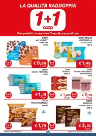 Volantino In Coop Pagina 4: Coop Mix Yogurt Vari Tipi €0,99, COOP BENE.SÌ Mozzarella s.lattosio 125 g €1,49