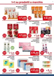 Volantino In Coop Pagina 6: COOP SUCCO 100% MELA 1 LT €1,89, COOP CASA CANDEGGINA SPRAY MOUSSE CON EROG €2,49