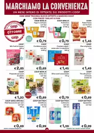 Volantino In Coop Pagina 7: COOP Crackers salati/senza sale in superficie €1,45, COOP Olive Verdi Snocciolate €0,79