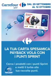 Volantino Carrefour Iper | Punti Sprint Payback Pagina 1