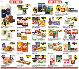 Winn Dixie weekly ad week 40 Page 4: Se Grocers Frozen Bread or Toast €2,79, SE Grocers Salads €2,99