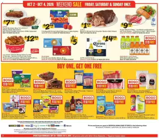 Winn Dixie weekly ad week 40 Page 8: Bone-In Whole Pork Shoulder Boston Butt Roast €1,29