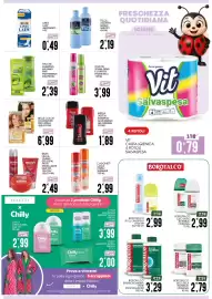 Volantino SpesAmica Pagina 15: BOROTALCO €2,99, BILBA €2,49