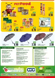 Volantino SpesAmica Pagina 16: SPECIAL DOG PATÉ €0,79, PICCOLI AMICI €1,99