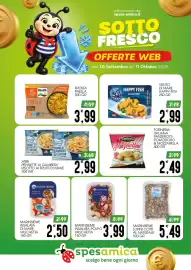 Volantino SpesAmica Pagina 18: MARINSIEME €2,50, FORNERIA ITALIANA €2,49