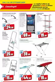 Volantino DPiù Pagina 12: Stendibiancheria Vileda Infinity Flex Ultimate €69,90, Stendino Gimi Carezza €39,90