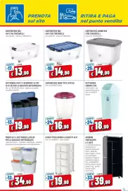 Volantino DPiù Pagina 13: Pattumiera patty 3 scomparti €19,90, Contenitore box 4up lt60 tontarelli €14,90