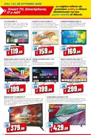 Volantino DPiù Pagina 2: Hisense SMART TV €199,00, Kooperx smart tv frameless 75" €379,00