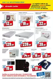 Volantino DPiù Pagina 20: Guanciale Piuma Gold €19,90, Topper matrimoniale €39,90