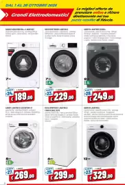 Volantino DPiù Pagina 8: Candy lavatrice css128tw4-11 €269,00, Kooper lavatrice grigia €249,00
