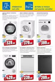 Volantino DPiù Pagina 9: Daya lavastoviglie white €239,00, Bosch asciugabiancheria €429,00