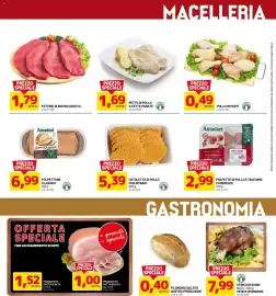 Volantino DPiù Pagina 13: Cotoletta di pollo con spinaci €5,39, Petto di pollo a fette panate €1,69