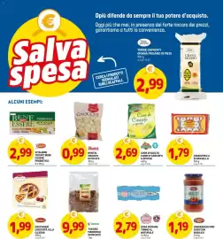 Volantino DPiù Pagina 16: Tukano mandorle sgusciate €9,99, Verderosso Oro sugo con basilico €1,19