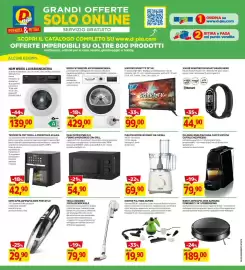 Volantino DPiù Pagina 19: Daya forno a microonde con grill €54,90, Philips robot da cucina €69,90