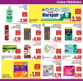 Volantino Famila Market Pagina 13: Lines intervallo & go Fresh €0,89, Lines e' assorbenti extra con ali €2,79