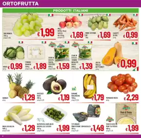Volantino Famila Market Pagina 4: Cuor di Scelta Pure' di Patate €1,99, Futuragri Minestrone con basilico €1,49