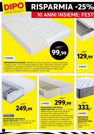 Volantino Dipo Arredamenti Pagina 16: Materasso con molle insacchettate Kawoo €299,99