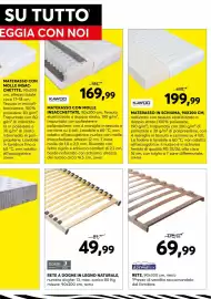Volantino Dipo Arredamenti Pagina 17: Rete dormaflex €69,99, Rete a doghe in legno naturale Dormi Pur €49,99