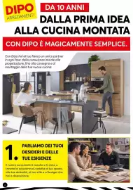 Volantino Dipo Arredamenti Pagina 2: 2 DIPO DA 10 ANNI ARREDAMENTI DALLA PRIMA IDEA ALLA CUCINA MONTATA CON DIPO È