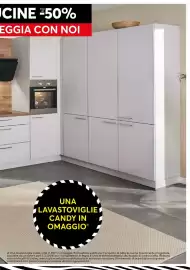 Volantino Dipo Arredamenti Pagina 29: Una lavastoviglie Candy in omaggio