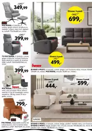 Volantino Dipo Arredamenti Pagina 40: Poltrona in eco pelle €399,99, Trend Factory Poltrona €349,99