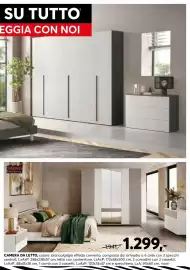 Volantino Dipo Arredamenti Pagina 5: SU TUTTO EGGIA CON NOI 1) TREND factory 1.941,-* 1.299,- CAMERA DA LETTO, colore