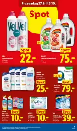 Lidl tilbudsavis Side 26: W5 Afkalker til vaskemaskine €39,00, Lotus Fugtigt toilet papir €10,00