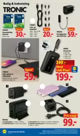 Lidl tilbudsavis Side 7: Tronic usb-oplader til stikkontakt €59,00, Anker Powerbank €199,00