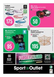 Sport Outlet kundeavis uke 40 Side 32: HUMMER- OG KRABBETEINE €195,00, HODELYKT TIL BARN €175,00