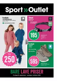 Sport Outlet kundeavis uke 40 Side 1: HODELYKT €195,00, TURSKO €595,00